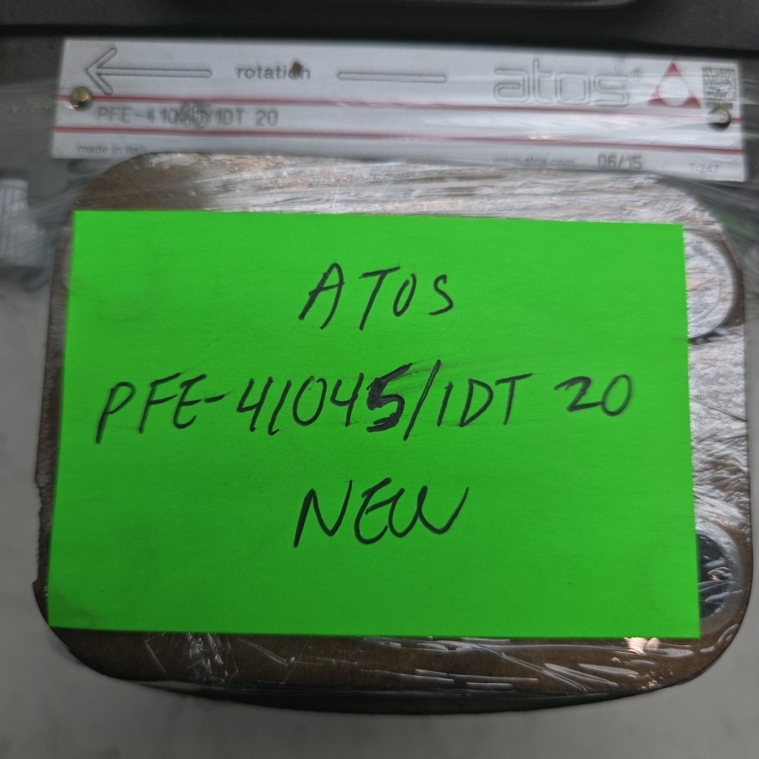 Atos PFE-41045/1DT 20 Hydraulic Vane Pump New See Pictures For Details