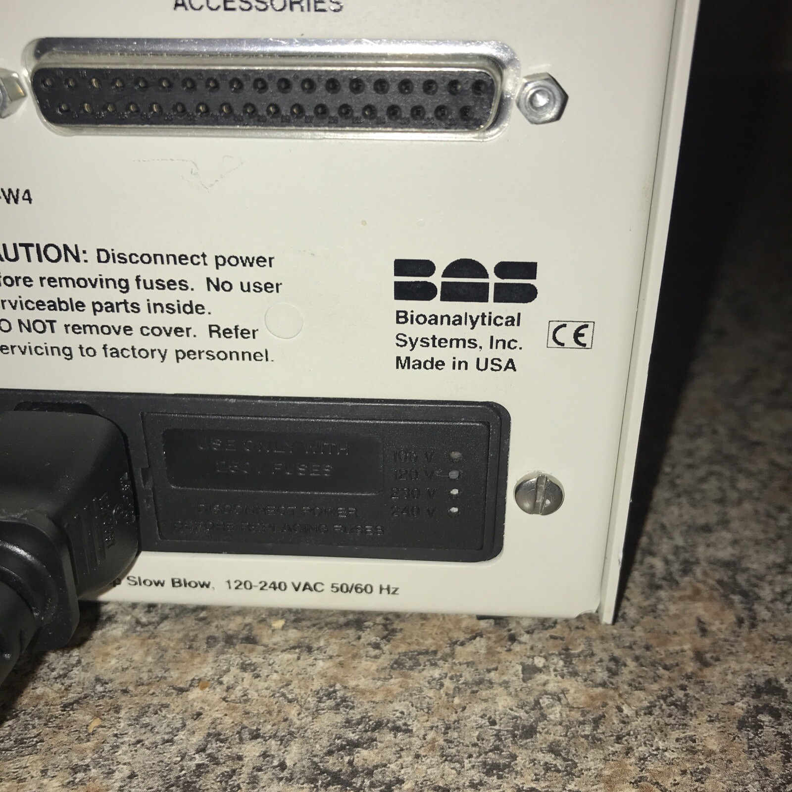 Bioanalytical Systems Epsilon E5 Electrochemical Detector