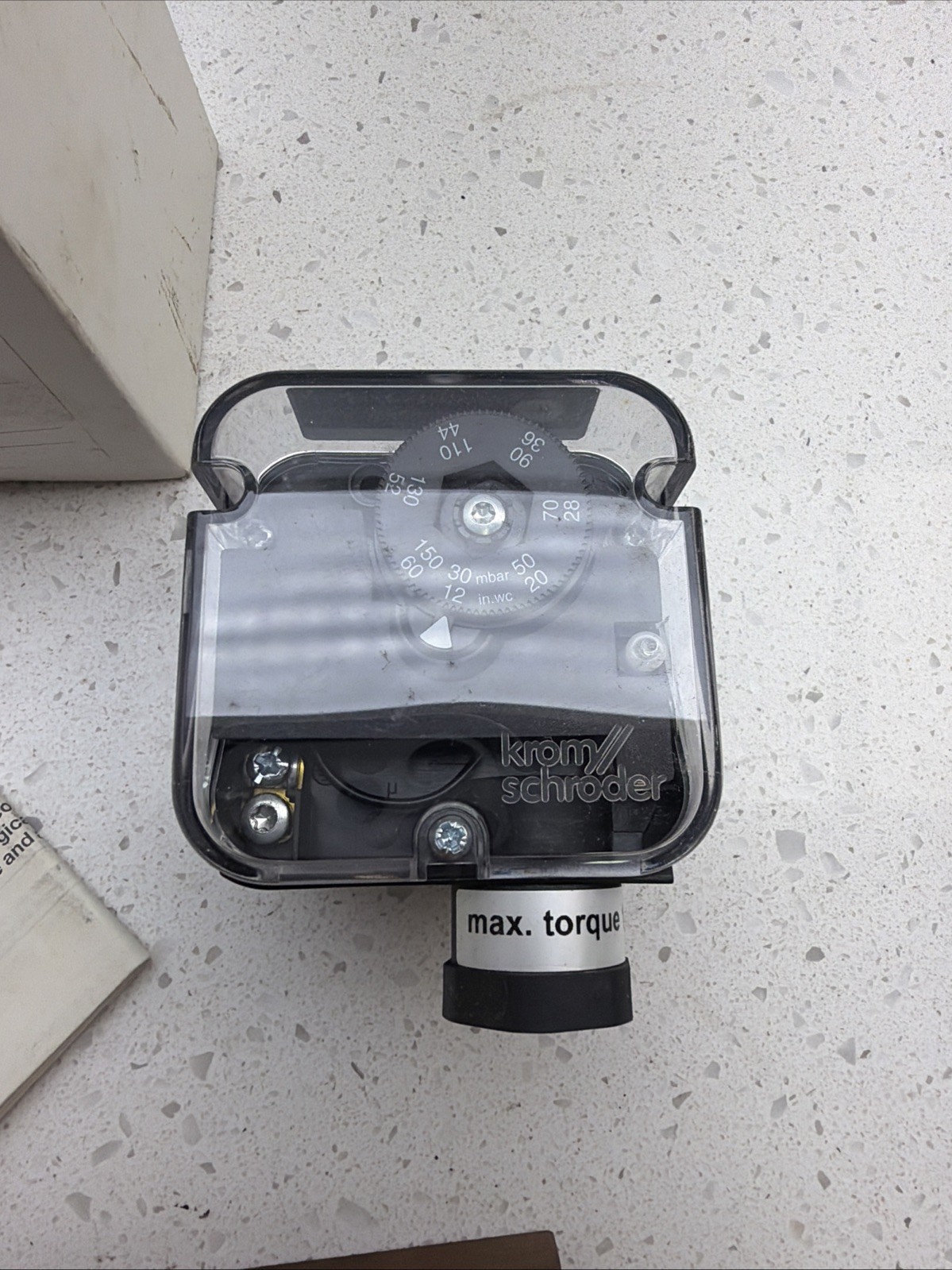 NEW Krom Schroder DG150T Gas Druckwachter Pressure Switch