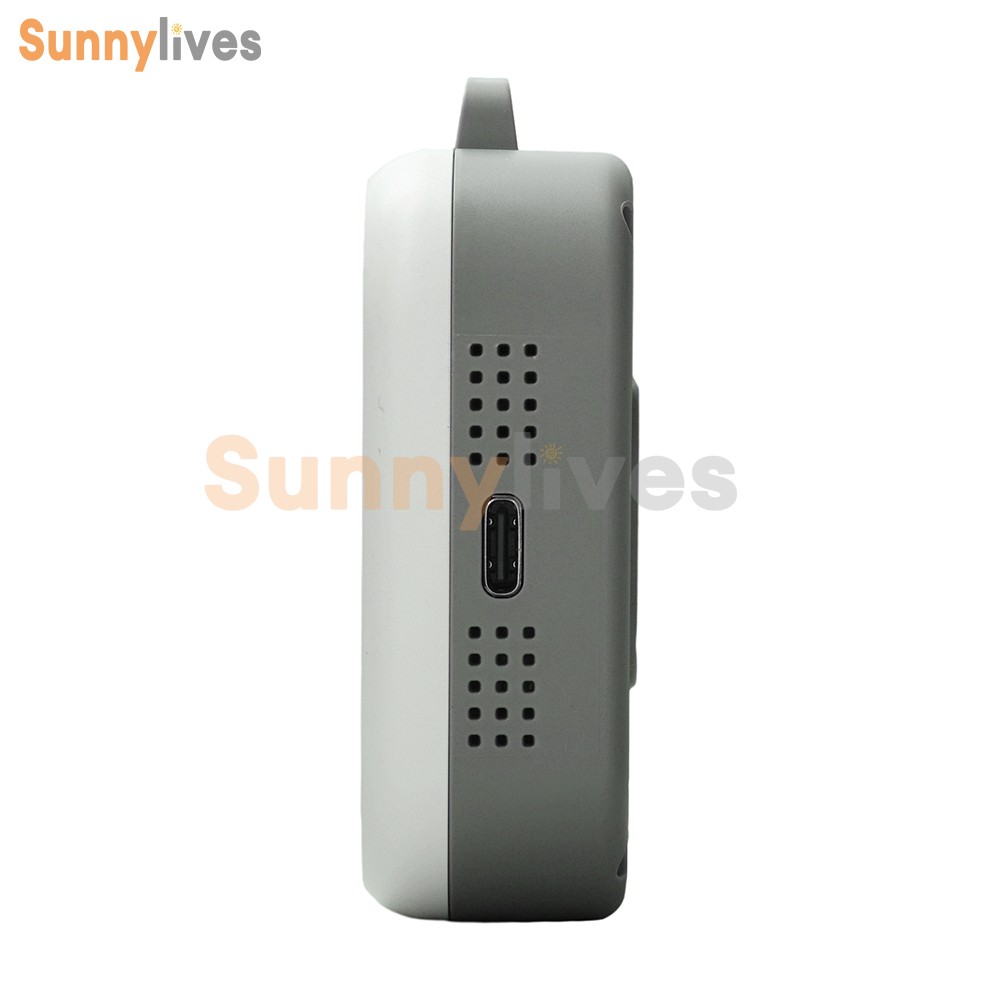 Air Quality Monitor 3-in-1 Carbon Monoxide Detector Temperature Humidity Alarm