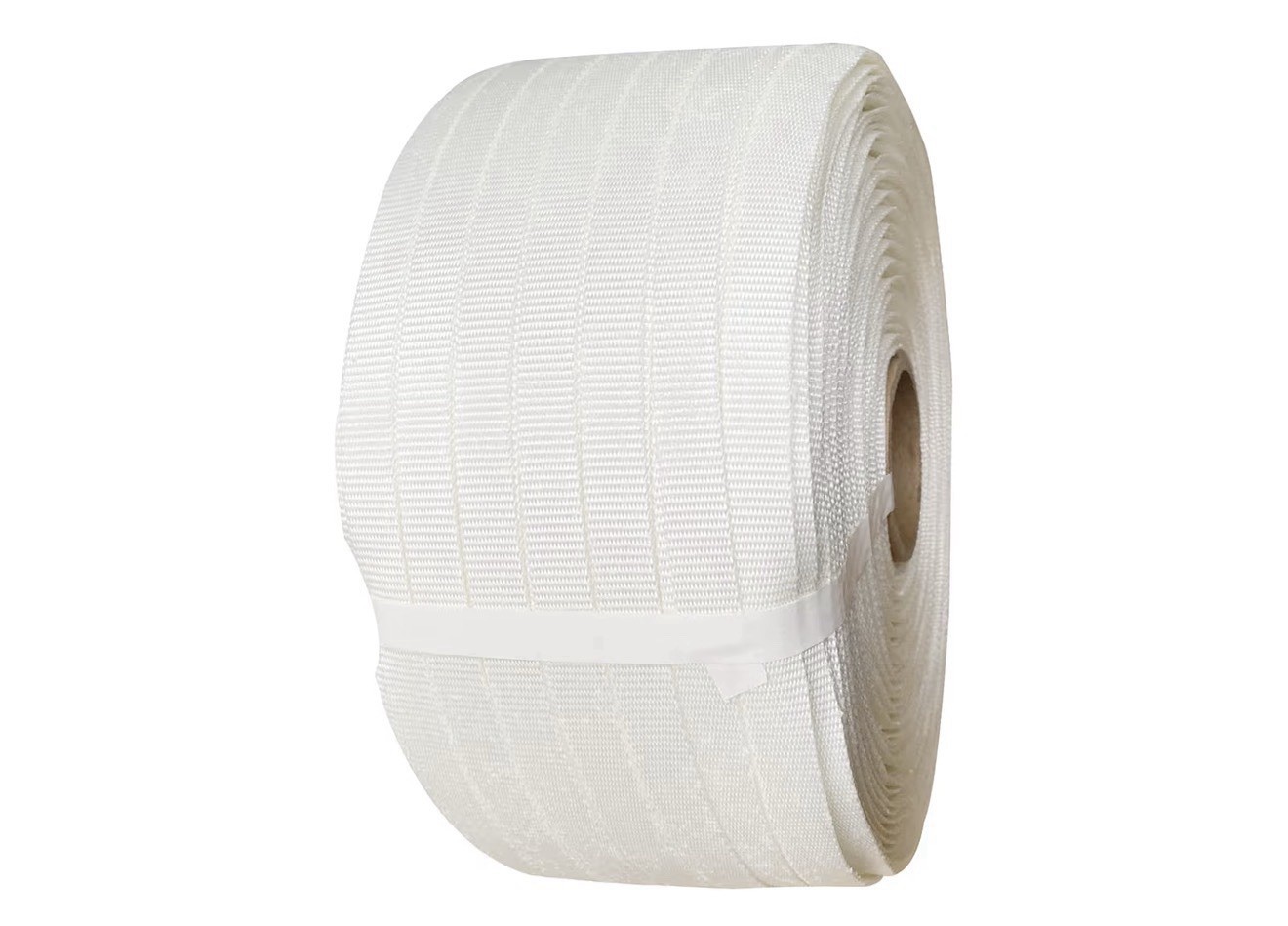 3/4” x 1650’ Woven Cord Strapping 2500lb Break Strength 6”x3” Core