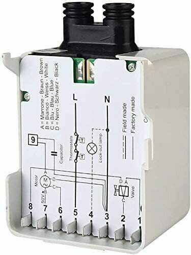 5 Pack 530SE Control Box with Electric Eye,Compatible for Riello 40G Oil Burner