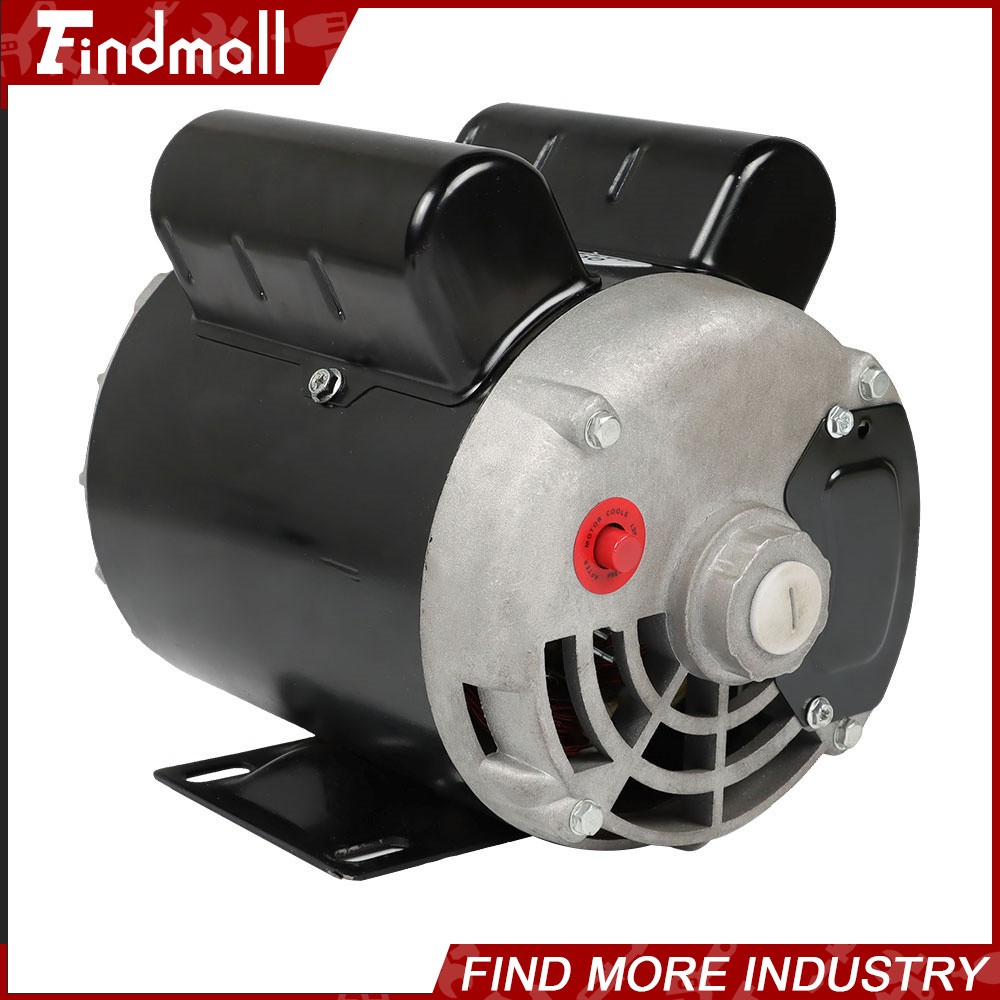 Compressor Duty Electric Motor 2 HP SPL Single Phase 3450 RPM 56 Frame 115/230 V