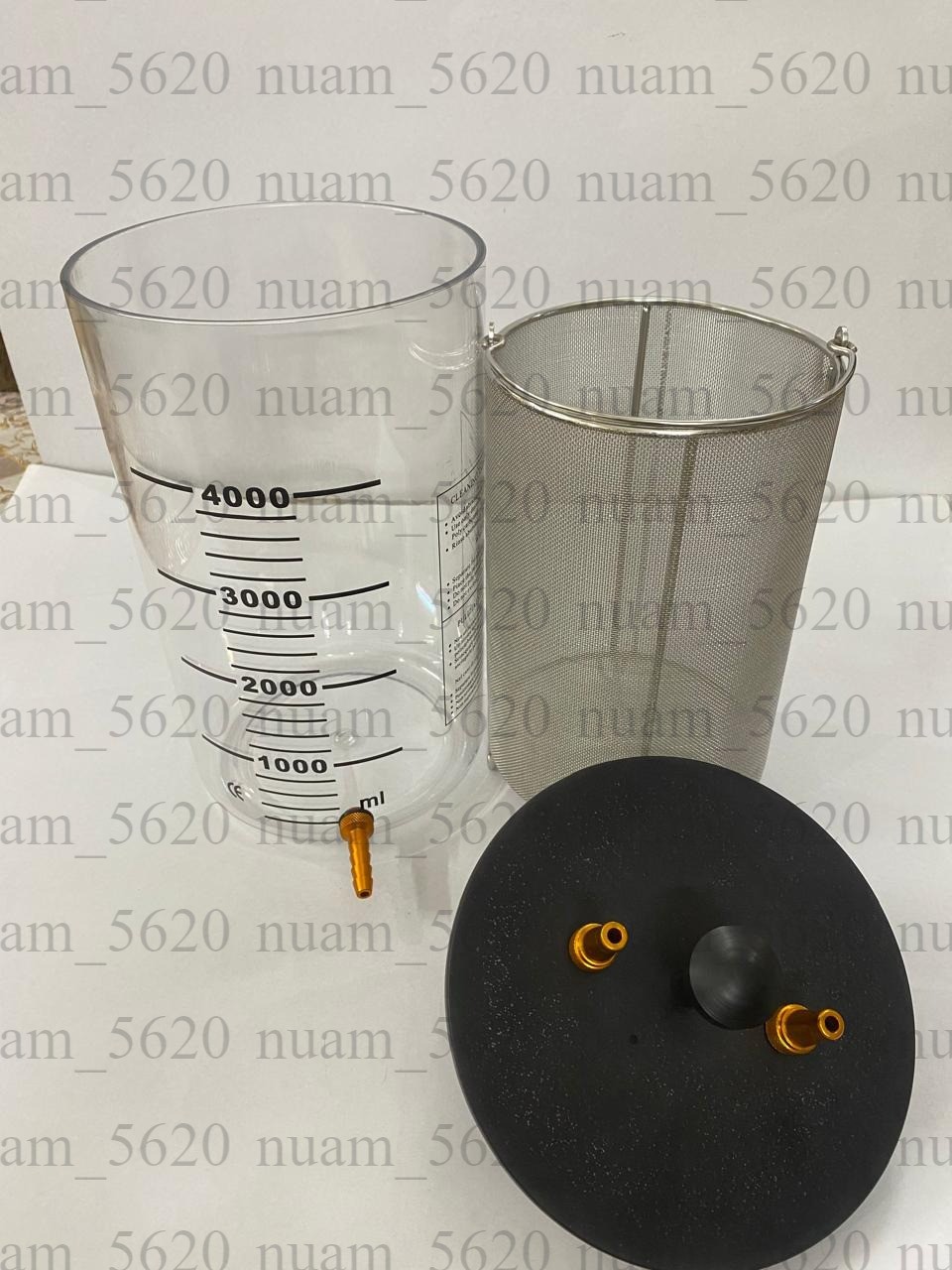 4000ml Fat Collection Reusable Canister With Steel Filter, Premium Quality