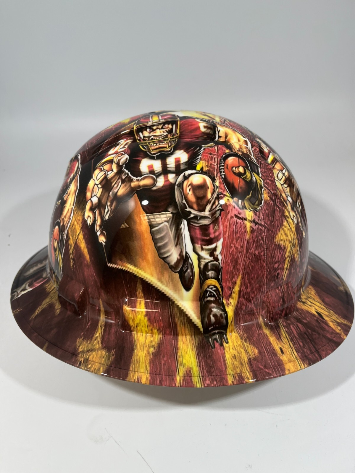 New Full Brim Hard Hat Custom Hydro Dipped WASHINGTON COMMANDERS