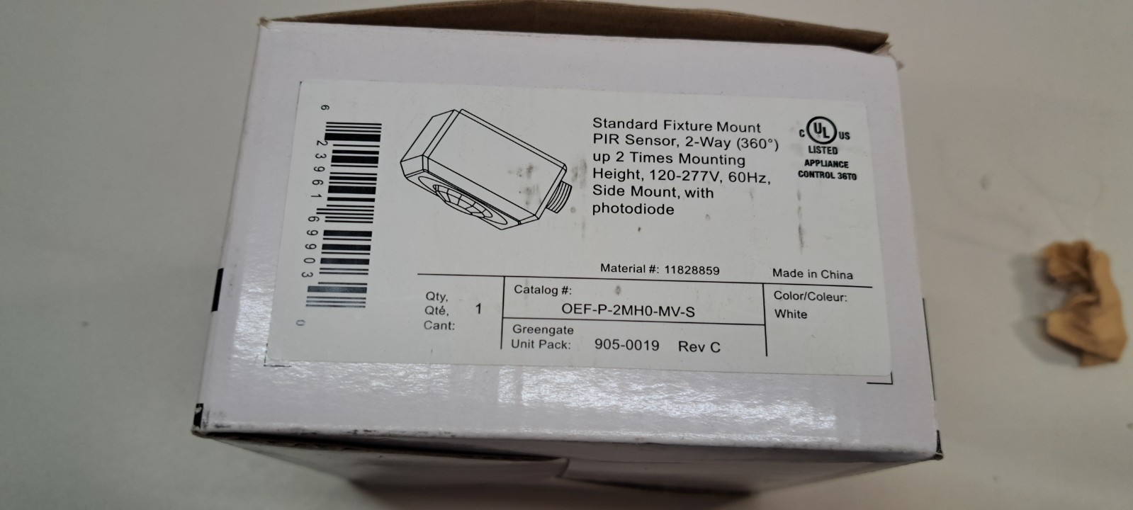 Cooper Metalux OEF-P-2MH0-MV-S 120V Sensor 360°