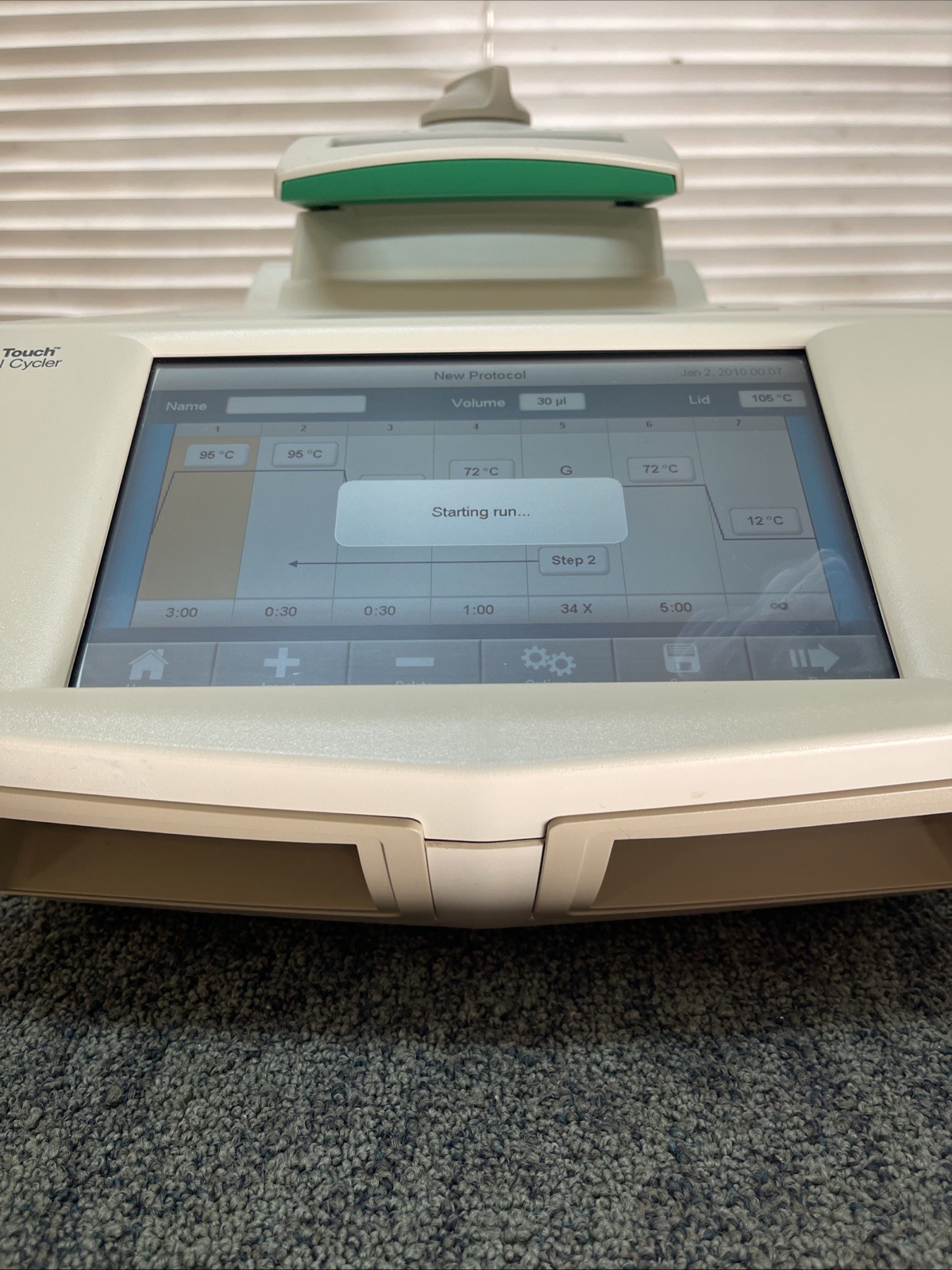 Bio-Rad C1000 Touch Real-Time PCR Thermal Cycler w 96 Well Reaction Module AS IS