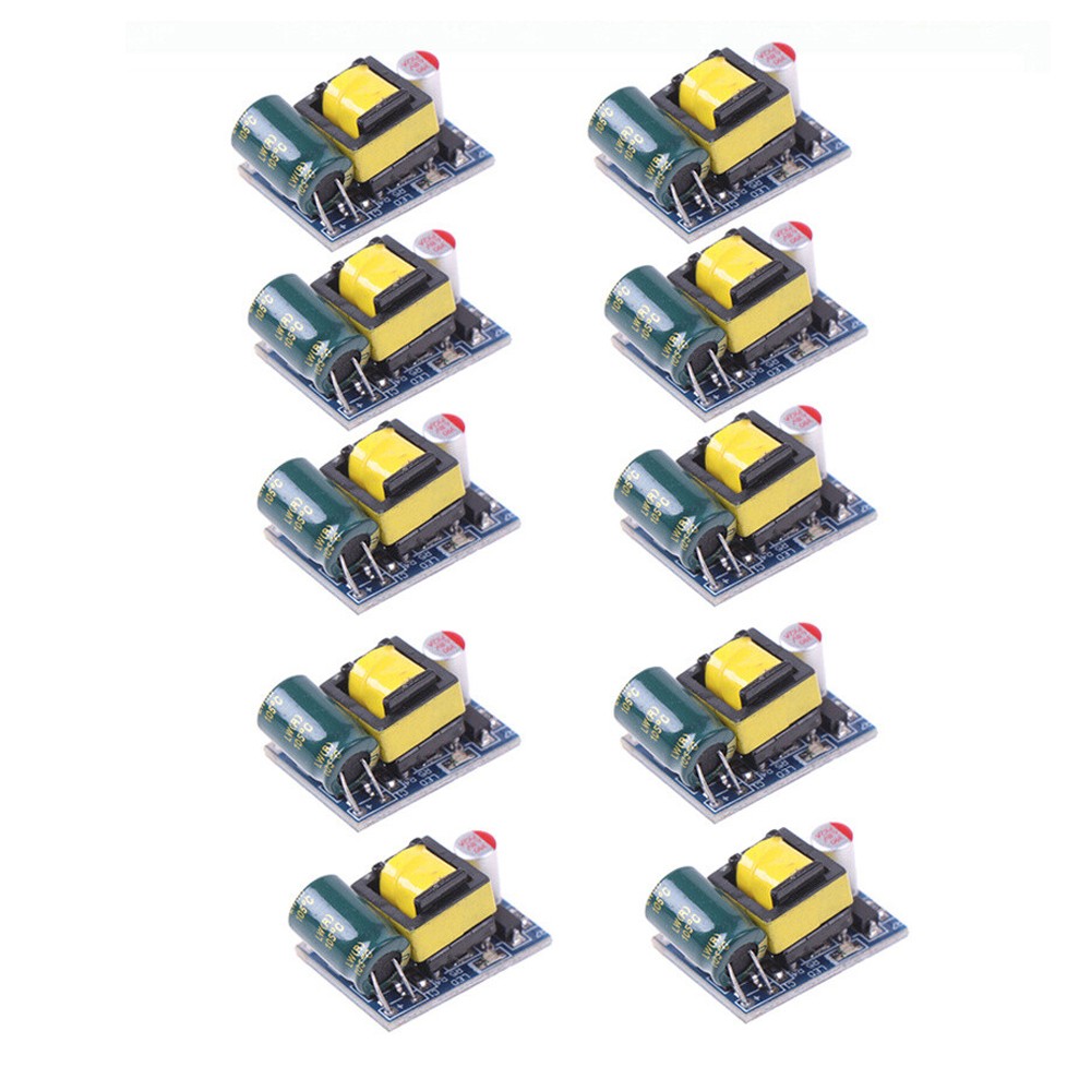 10x Mini AC-DC 110V 120V 220V 230V To 5V Converter Board Module Power Supply US