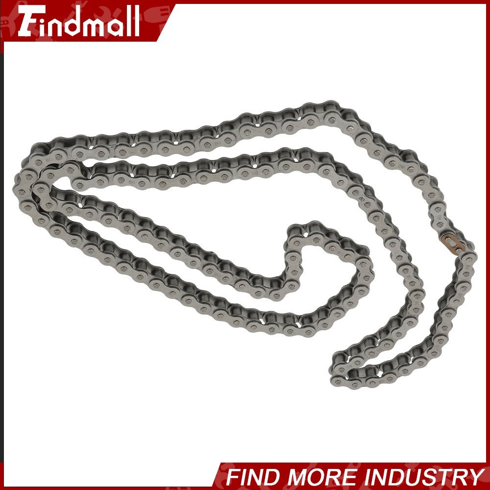Findmall #80 Roller Chain x 10 feet + Free Connecting Links 1 connector