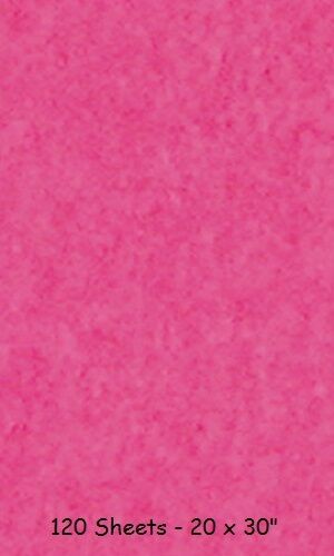 Tissue Paper Cerise Reddish Pink 20″ x 30″ 120 Sheets Gift Wrapping Ships Flat