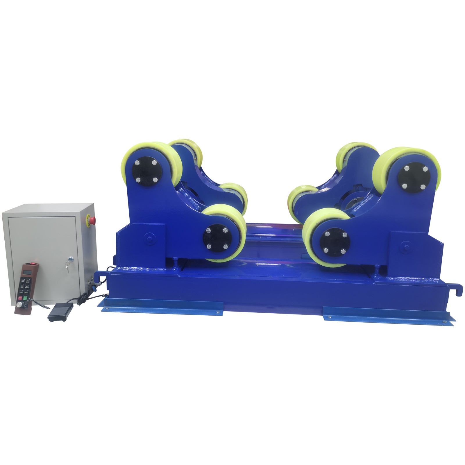 5Ton Welding Turning Roller Positioner 220V Remote Control Turning Rolls Support