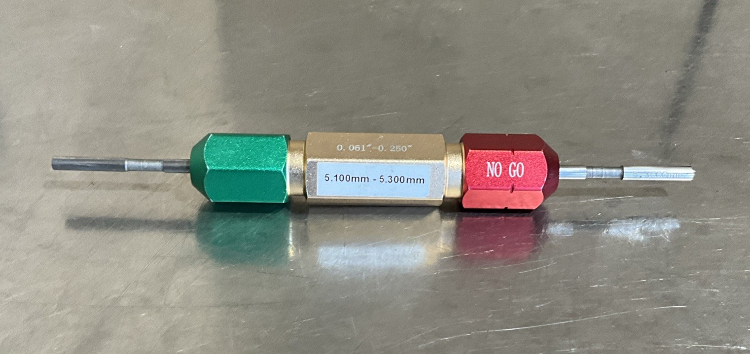 Spi Gage Go No Go Pin Gauge 5.100mm-5.300mm