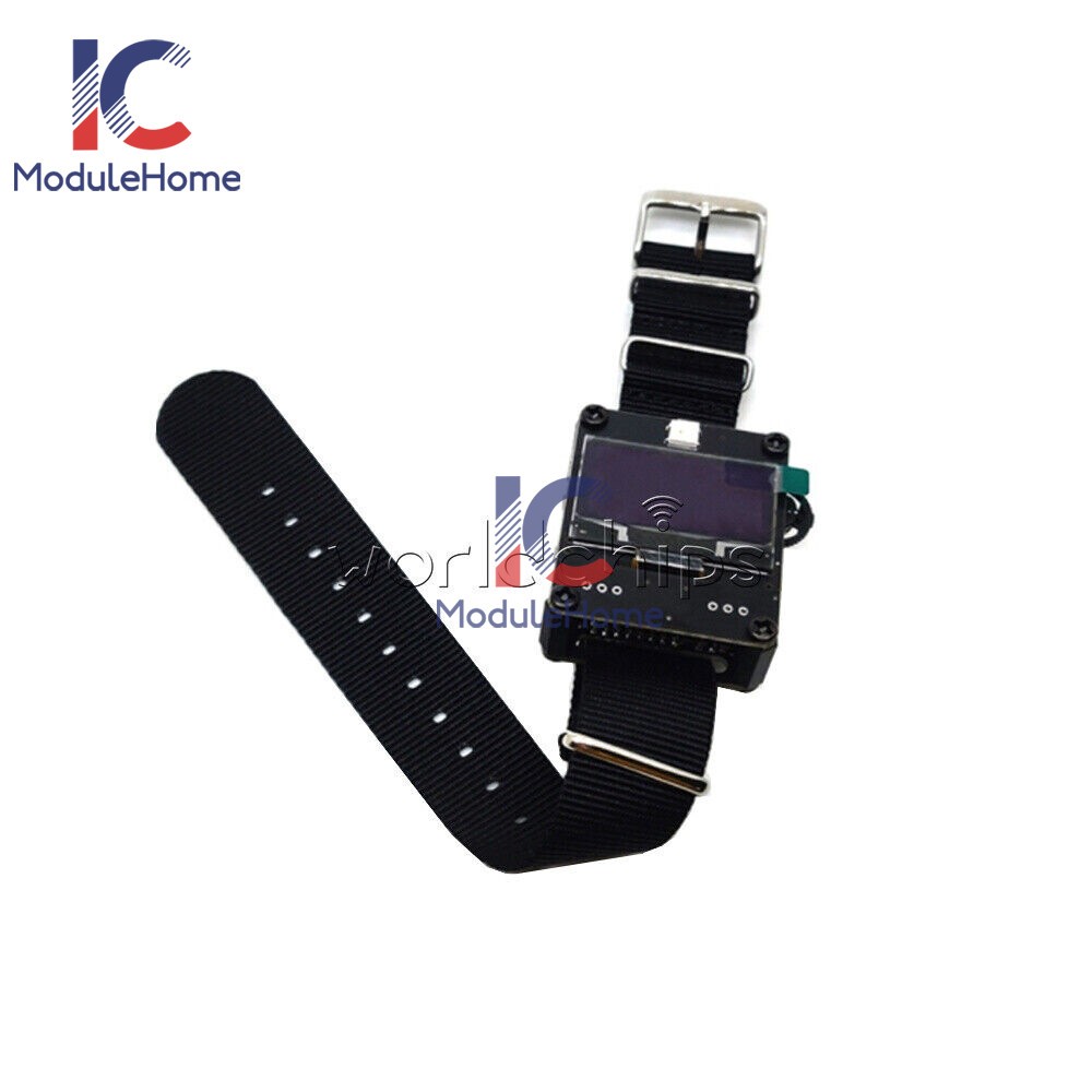 ESP8266 DIY Watch Programmable ESP WIFI ESP-12F OLED Display Development Board