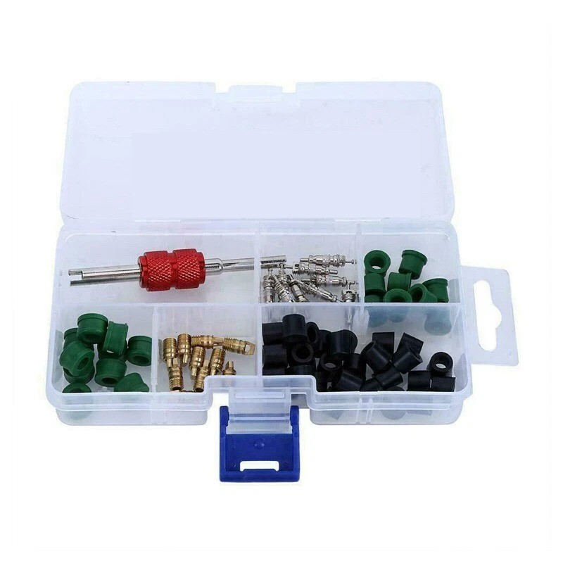Repair Tools Kit 71 Pcs Rubber Hose Gaskets Refrigeration AC Manifold Gauge NEW