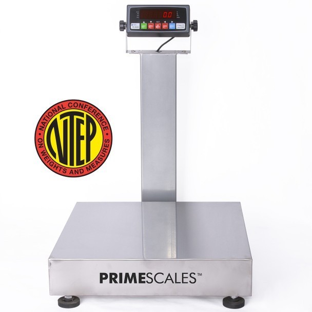 NTEP 12″x12″ Bench Scale 50 lb x 0.01 lb Digital Indicator Carbon