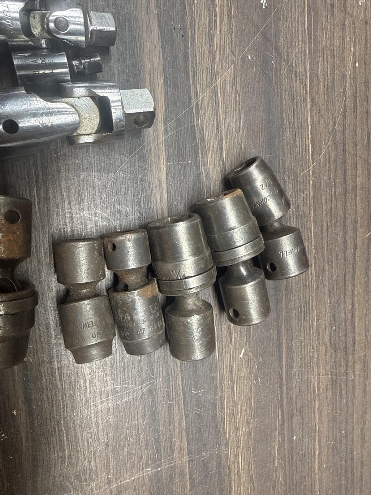 Cornwell Tools 17 piece Swivel Socket Lot
