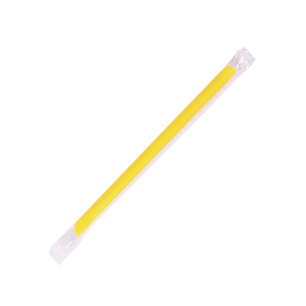 Karat 9-Inch Boba Straws (10mm) Poly Wrapped, Mixed Colors – 1,600 pcs, C9060s