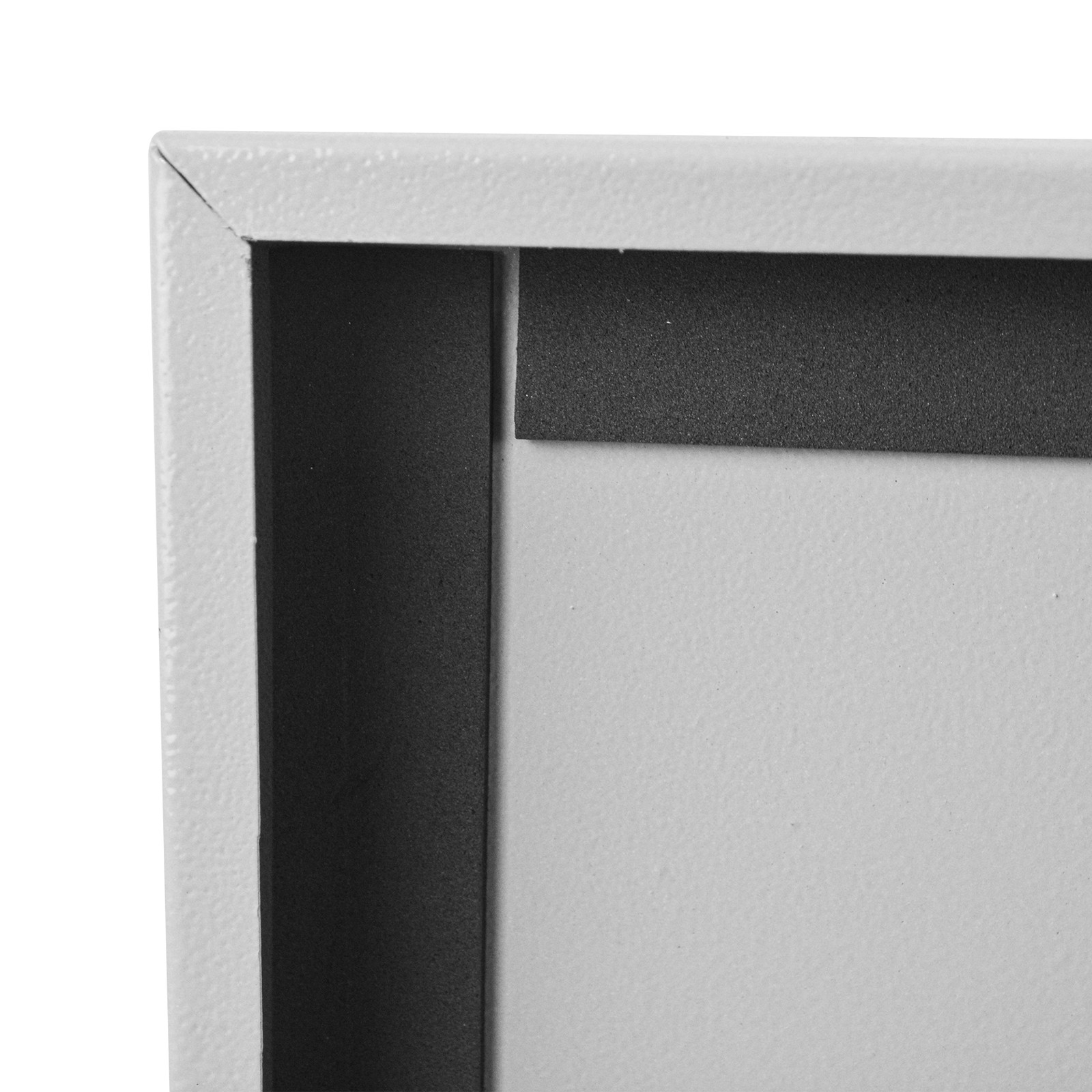 Wall Mount IP65 Carbon Steel Electrical Enclosure Box 24 x 16 x 10 inch