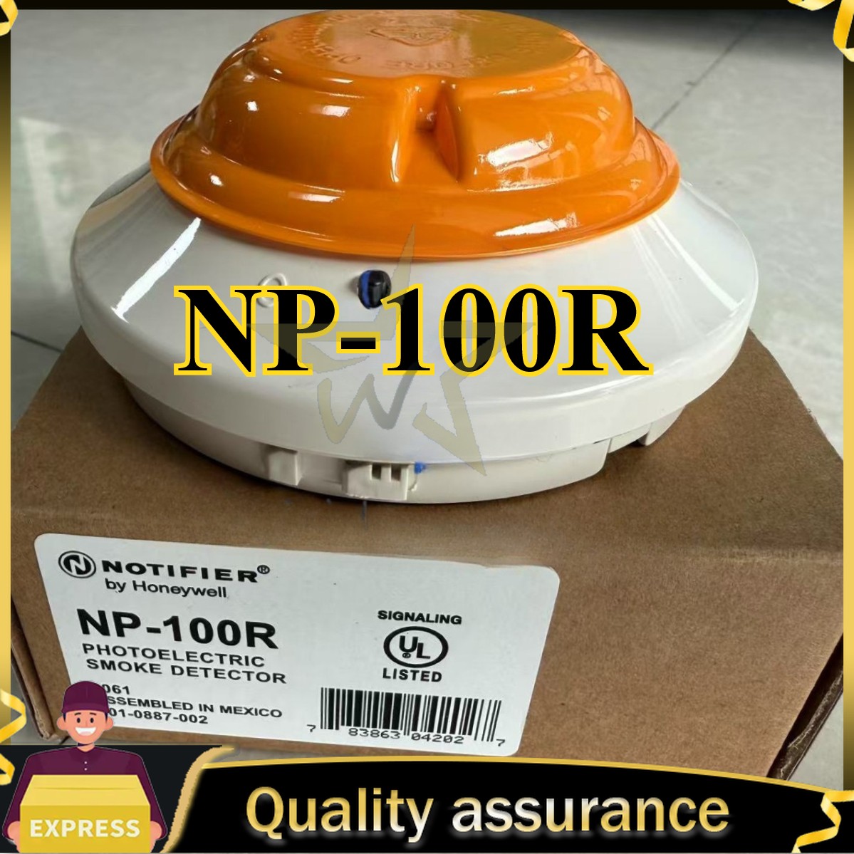 NP-100R NOTIFIER SMOKE DETECTOR REMOTE TEST CAPABLE NP Original Quality Goods