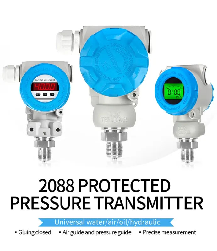 4-20mA Digital Pressure Transducer Sensor 0-10Mpa 0-60Mpa EX-Proof Transmitter