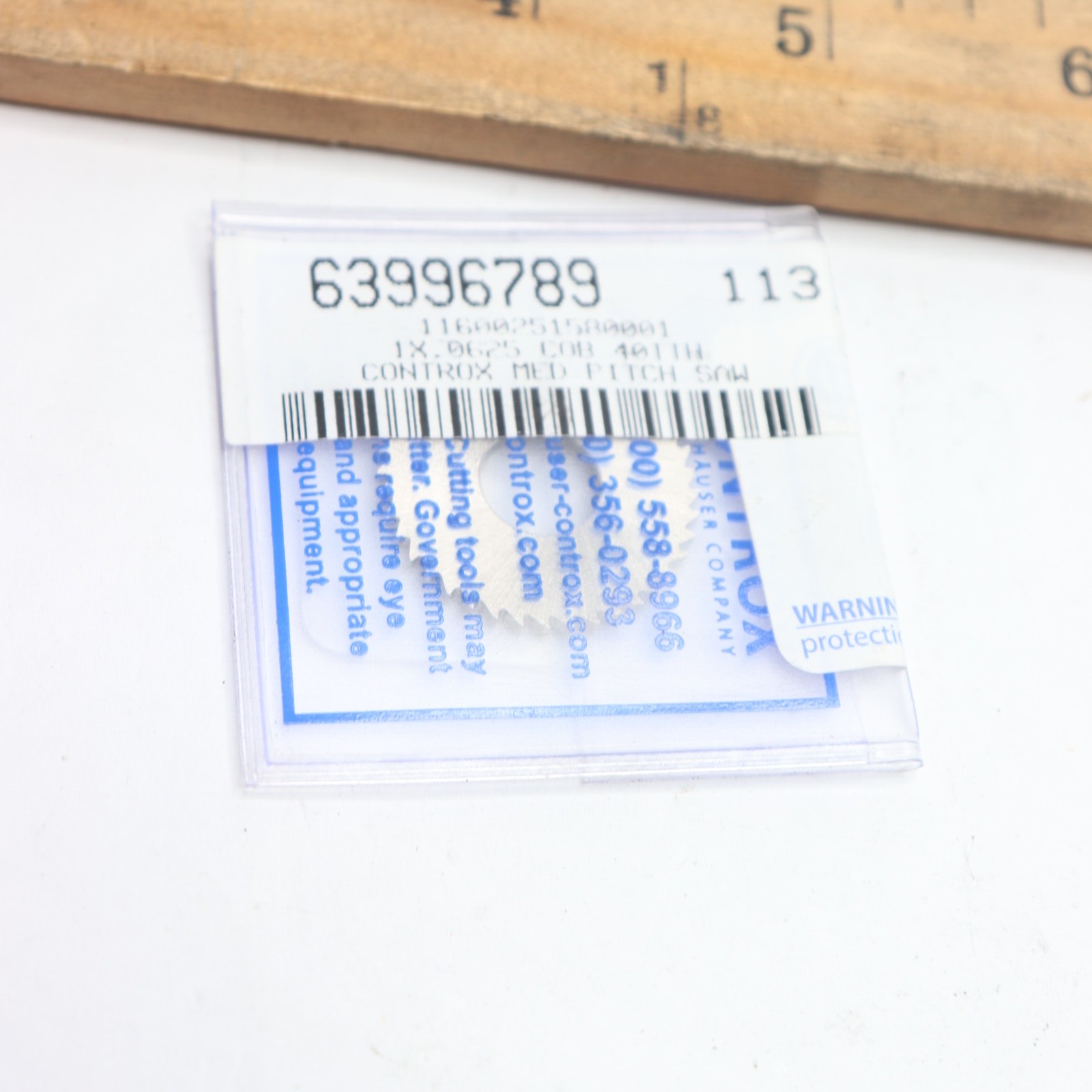 Controx Slitting & Slotting Saw 40 Teeth Cobalt 1″ x 1/16â³ Thick