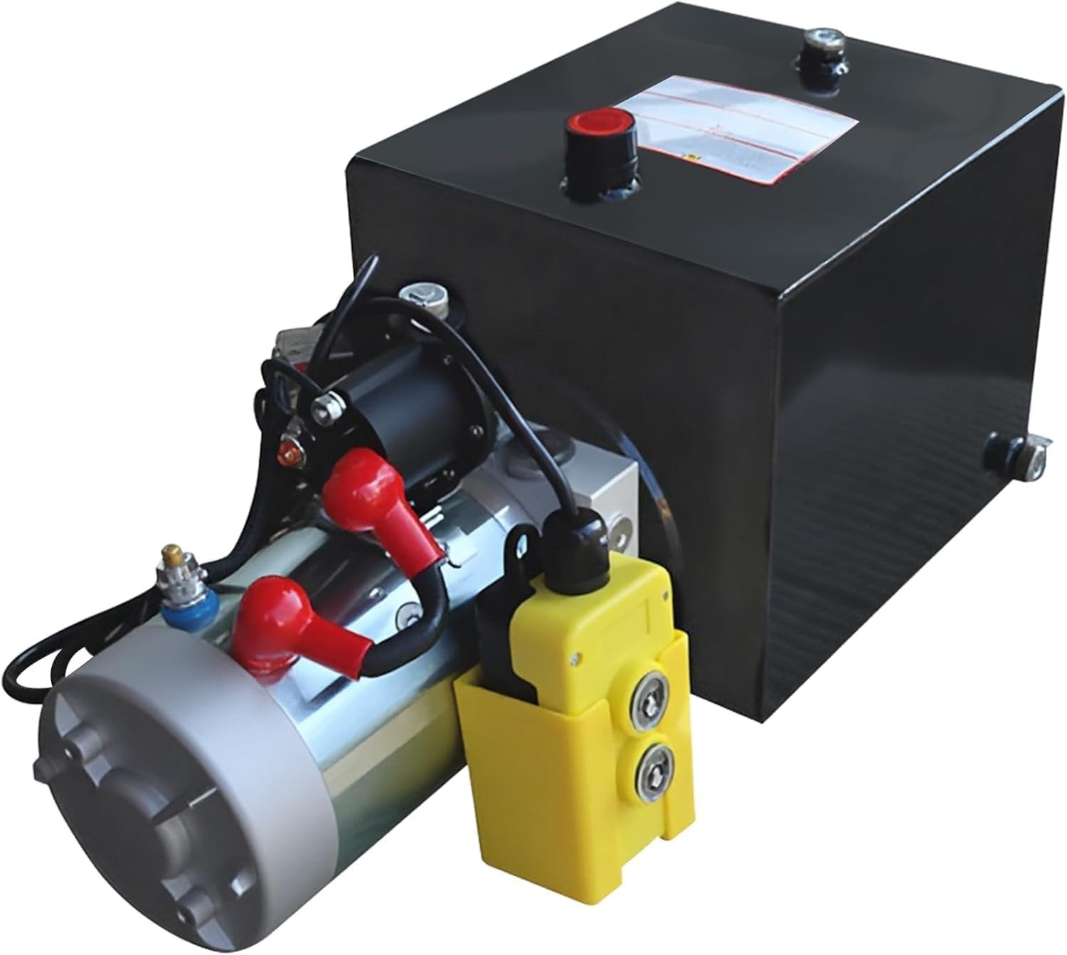 Single Acting Hydraulic Pump 10 Quart Hydraulic Power Units 12V DC SAE