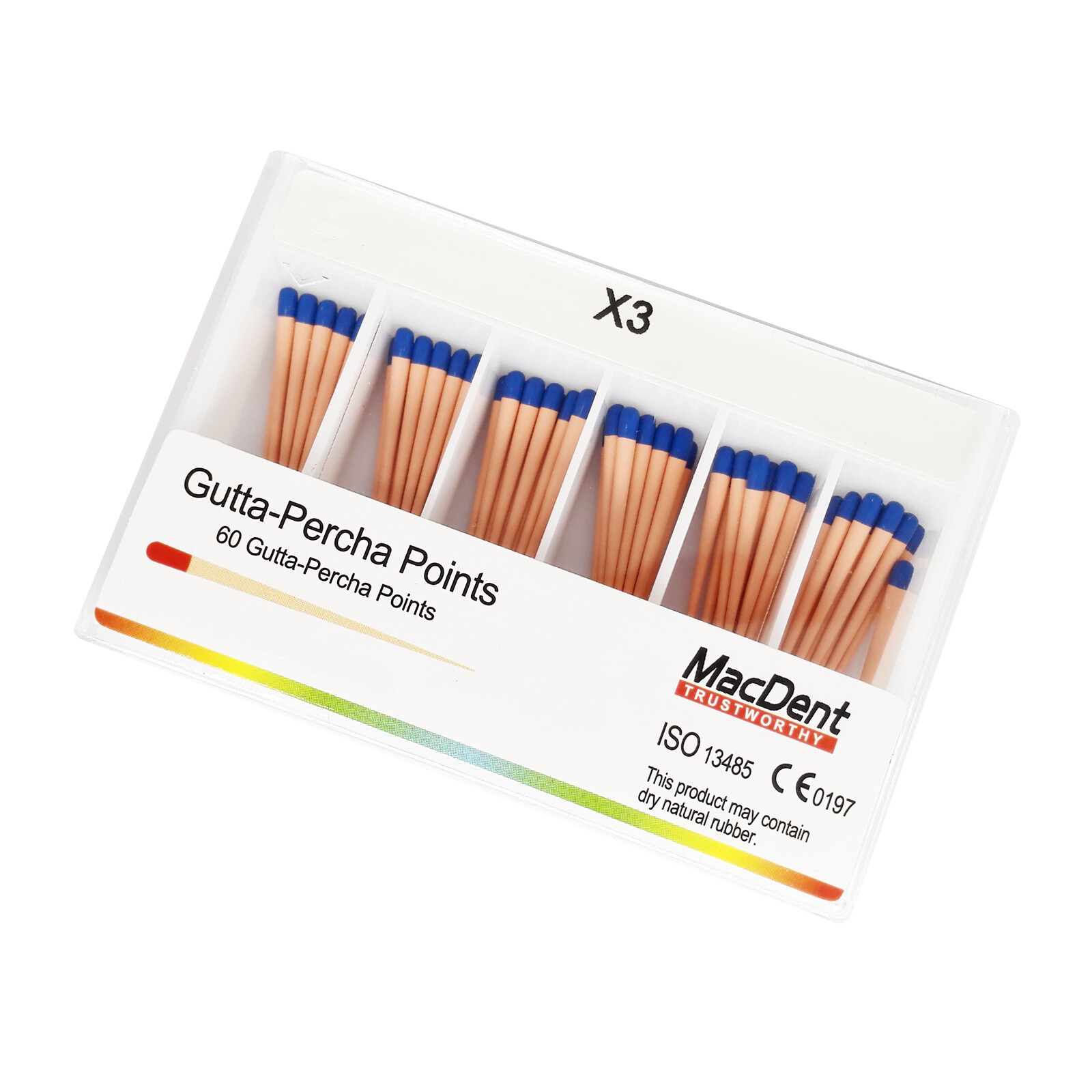 MacDent Dental Gutta Percha Points/Absorbent Paper Points Endodontic Root Canal