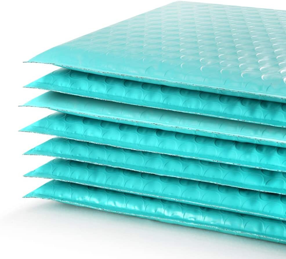 200 #5 Teal Poly Bubble Mailers 10.5″ x 16″ Shipping Mailing Padded Envelopes