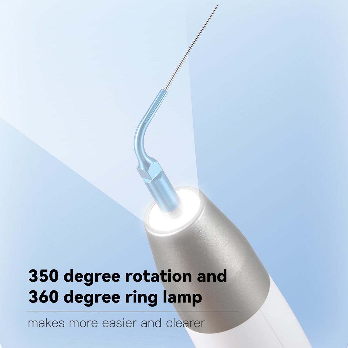 AZDENT Dental Endo Ultra Sonic Activator Handpiece Root Canal Irrigator+3 Tips