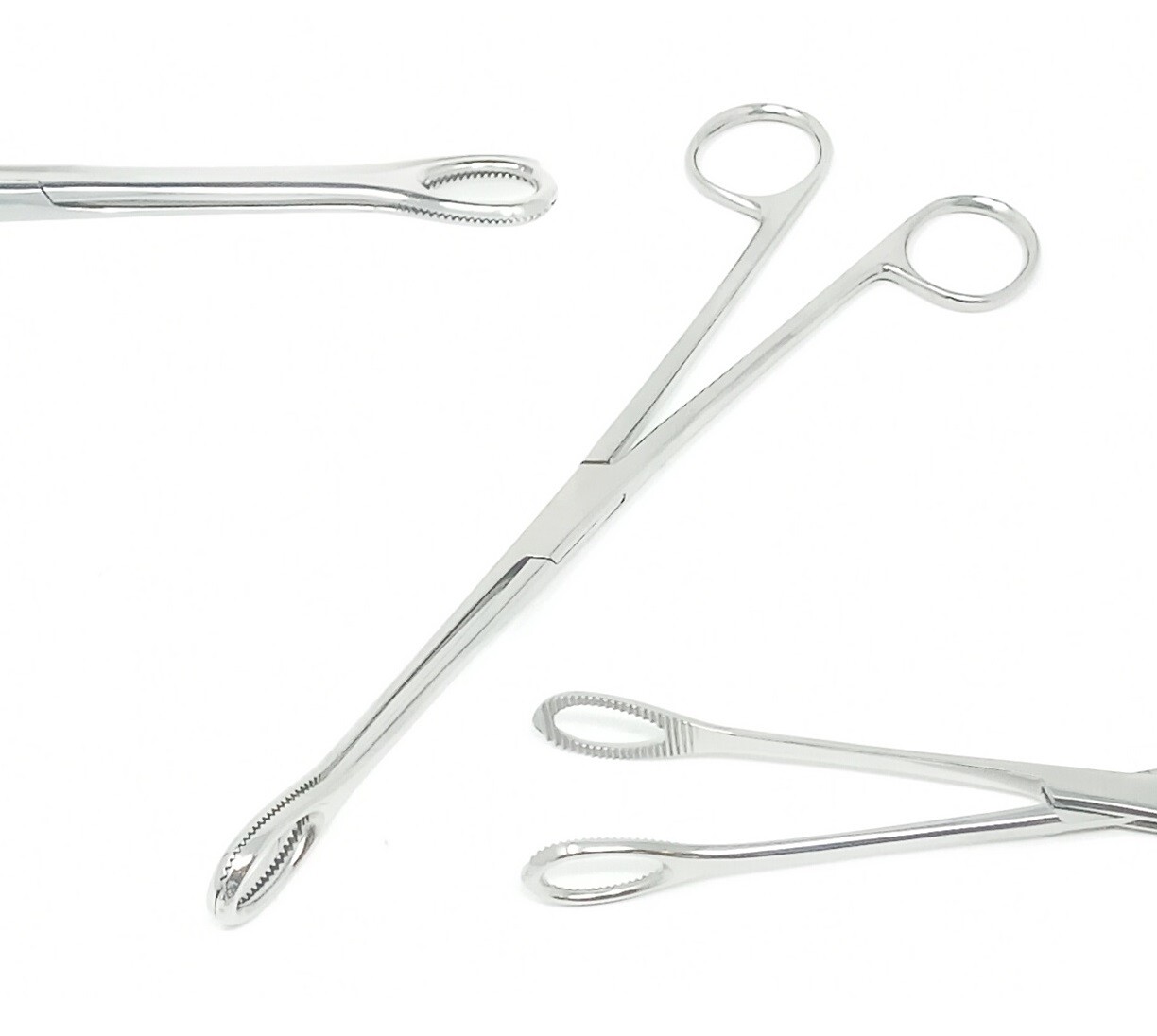 Kelly Placenta Forceps Serrated Tip 9″ STR Surgical OB/GYN Stainless Steel Inst