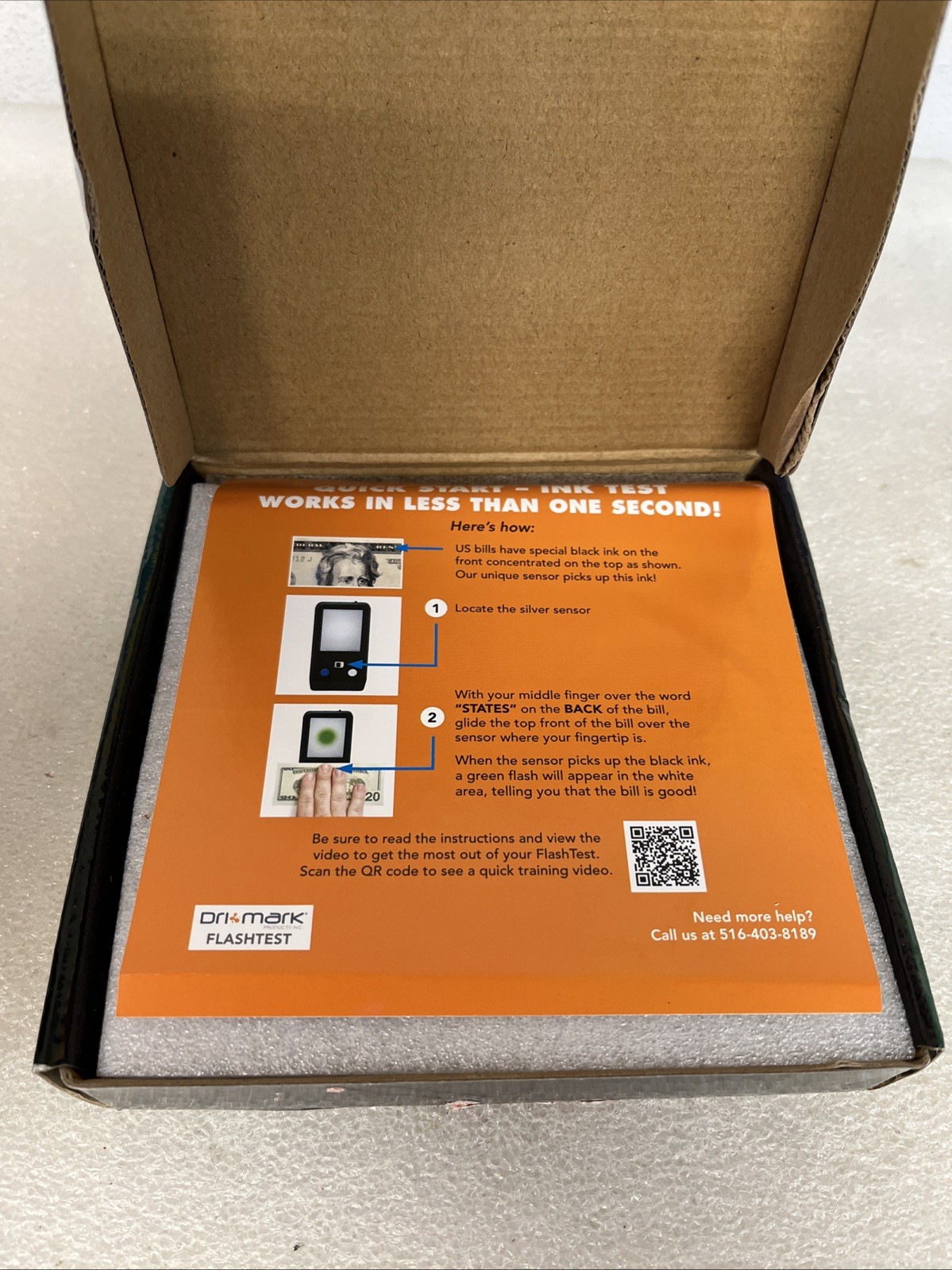 Dri Mark 351FT Counterfeit Flash Test Ultraviolet Watermark Ink Test System
