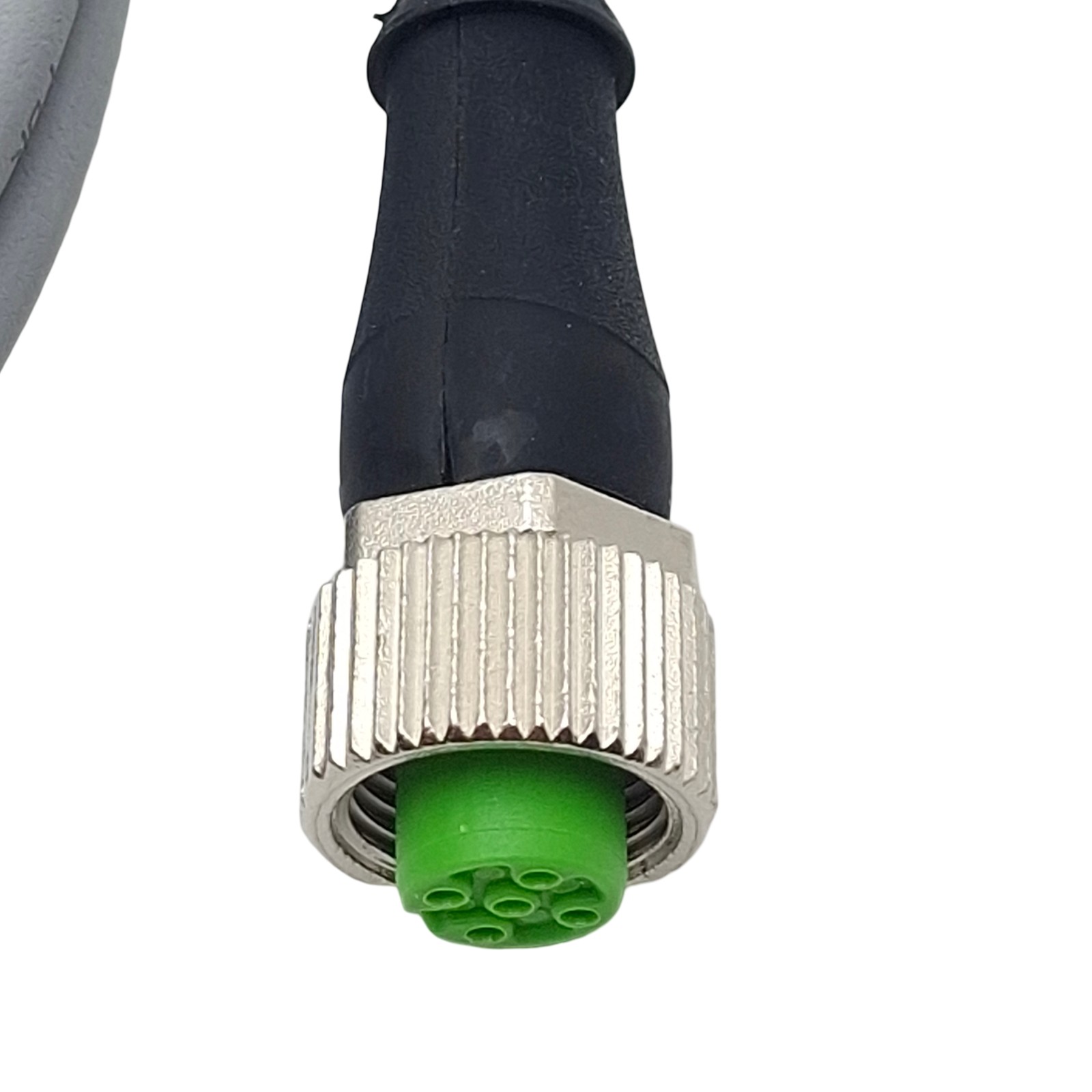 Balluff BCC0JZ1 Cordset, 4-Pin M12 Male x 4-Pin M12 Female, 12A 63VAC/DC, 1m