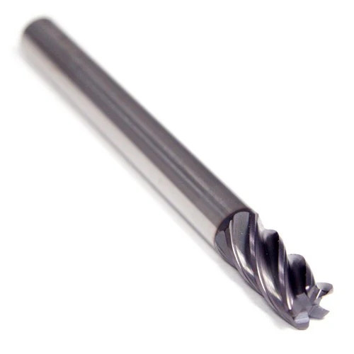 SGS Kyocera 37186 Carbide Corner Radius End Mill 1/4″ 5FL AlTiN 0.030″