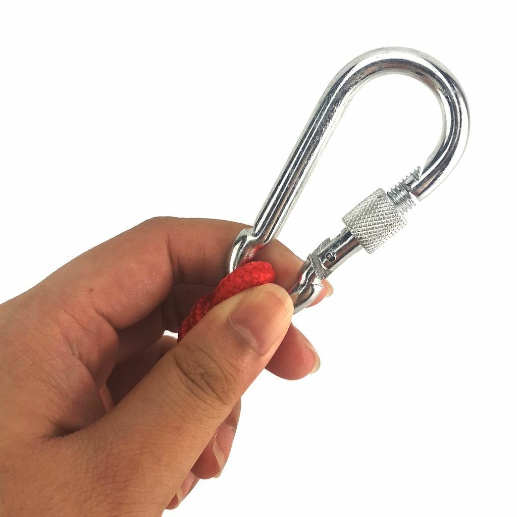 400-1200 Lbs Fishing Magnet Kit Pull Force Strong Neodymium Rope Carabiner Set