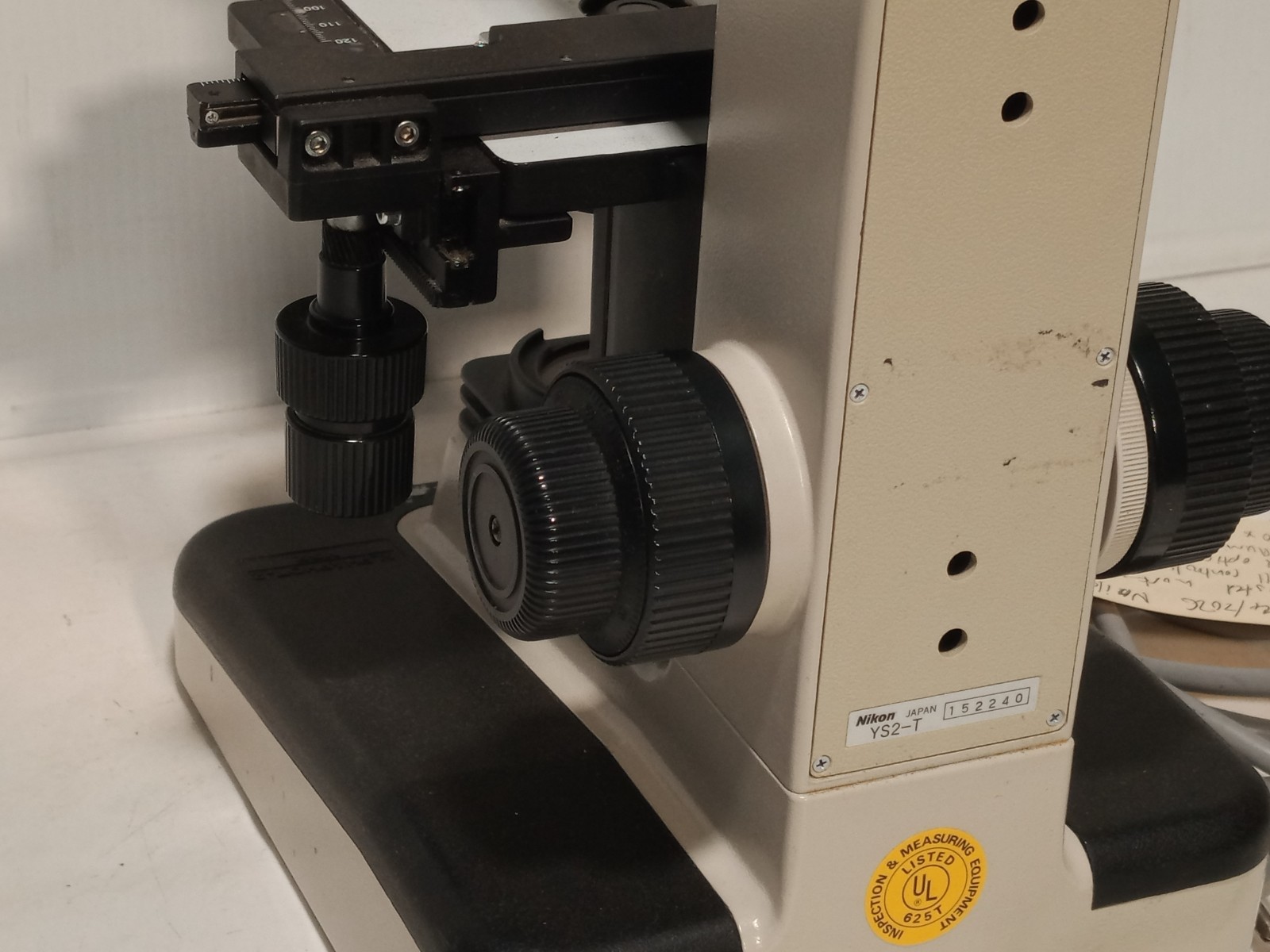 Nikon YS2-T Laboratory Binocular Microscope w/10X, 40X Objectives, Made in Japan