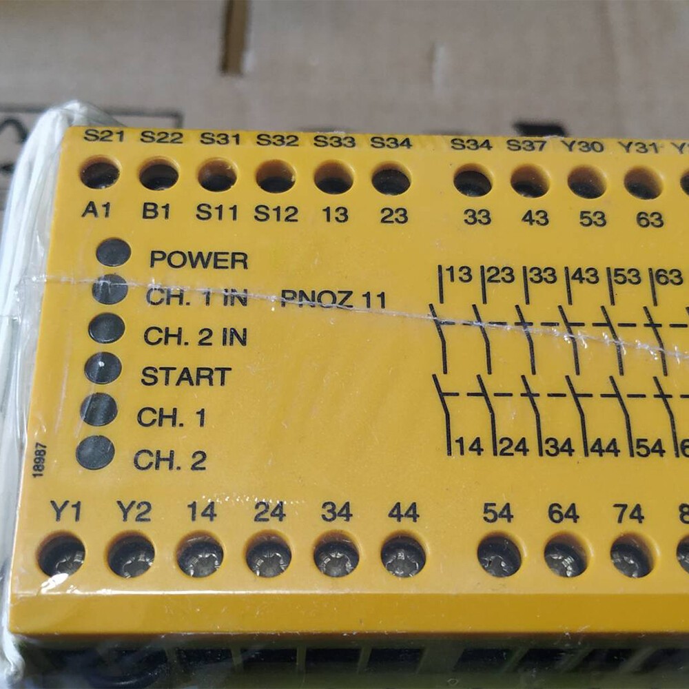 774080 Safety Relay Replacement for Pilz PNOZ 11 24VAC 24VDC 7n/o 1n/c