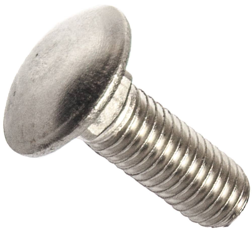 3/8-16 Carriage Bolts Stainless Steel All Lengths and Quantities in Listing