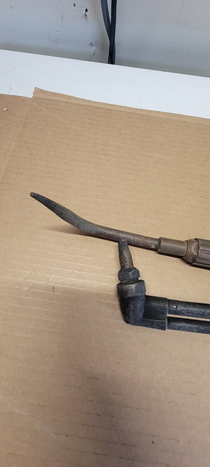Airco 800 And 1875 Brads Welding Torch Handle & Head Attachment with Tip Lot