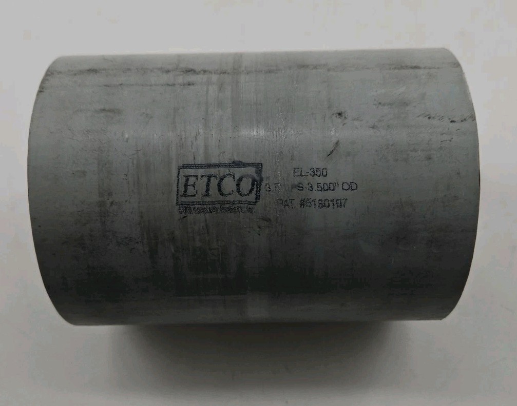 Etco – EL-350 – 3″ E-Loc Coupling – 3.500″ 3″ IPS – 4.500″ OD – 6″ Long