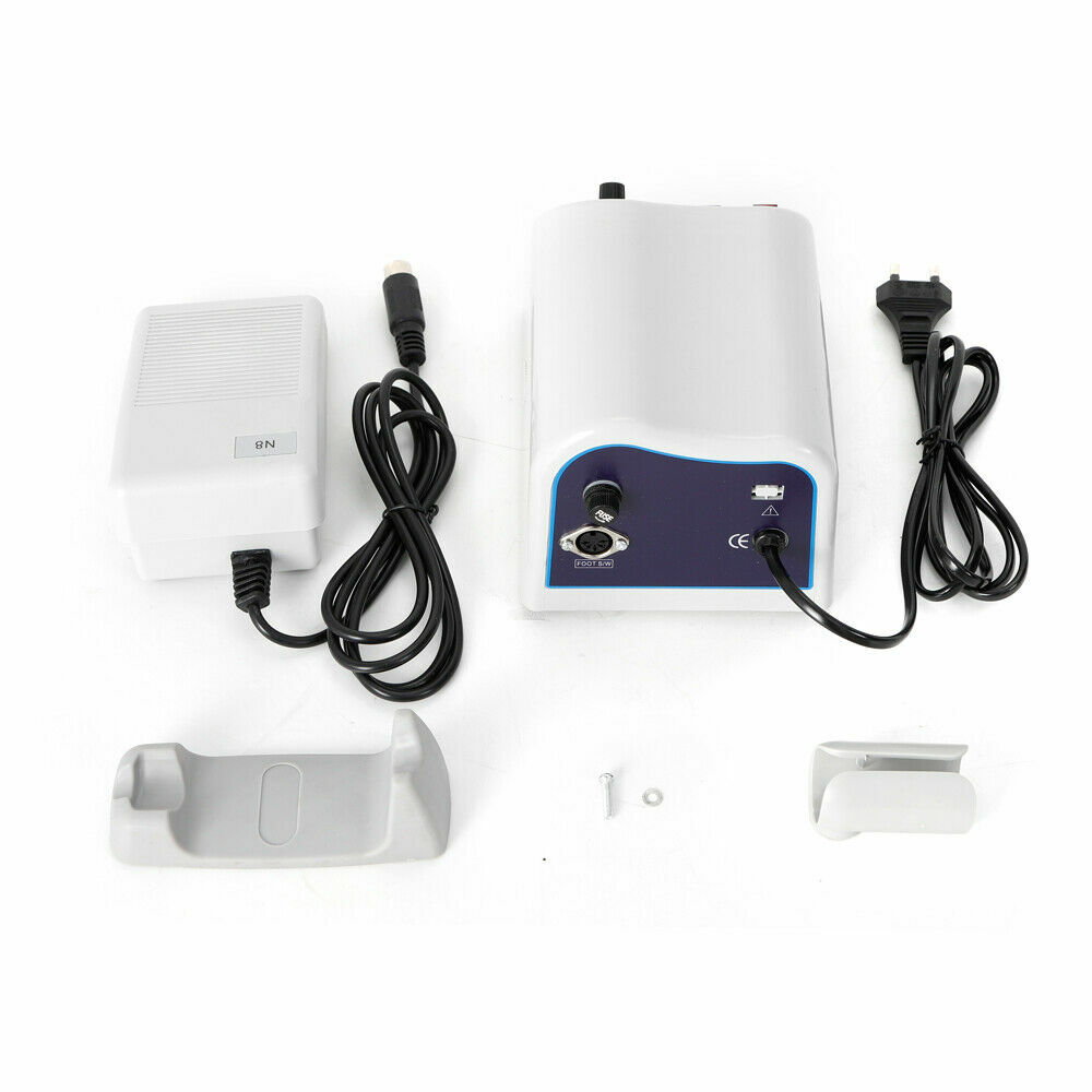 45K RPM Micromotor Dental Lab N8 Electric Polishing Polisher & Handpiece 110V US