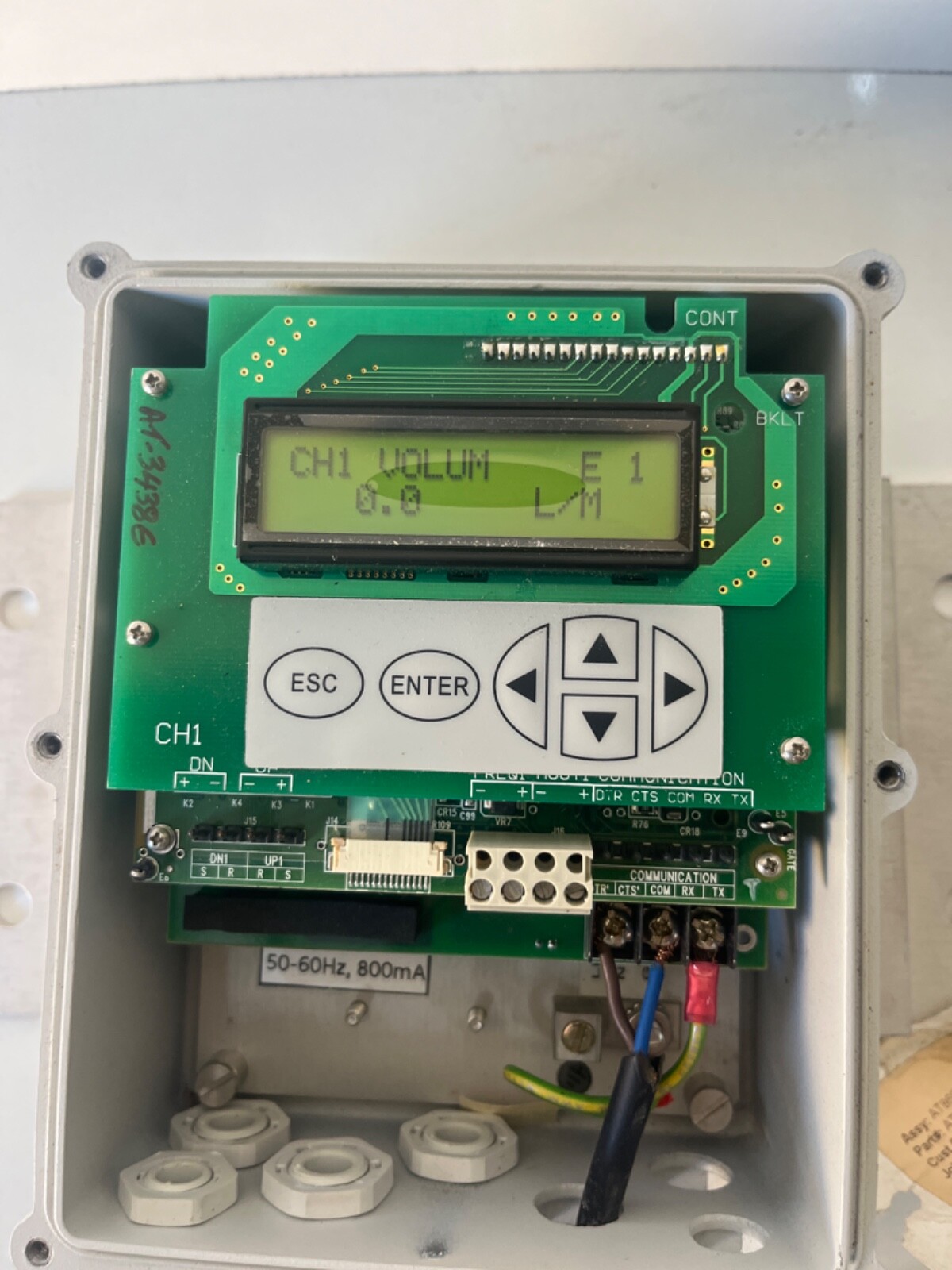 GE PANAMETRICS #AT868-1-1-1-0 AQUA TRANS FLOWMETER
