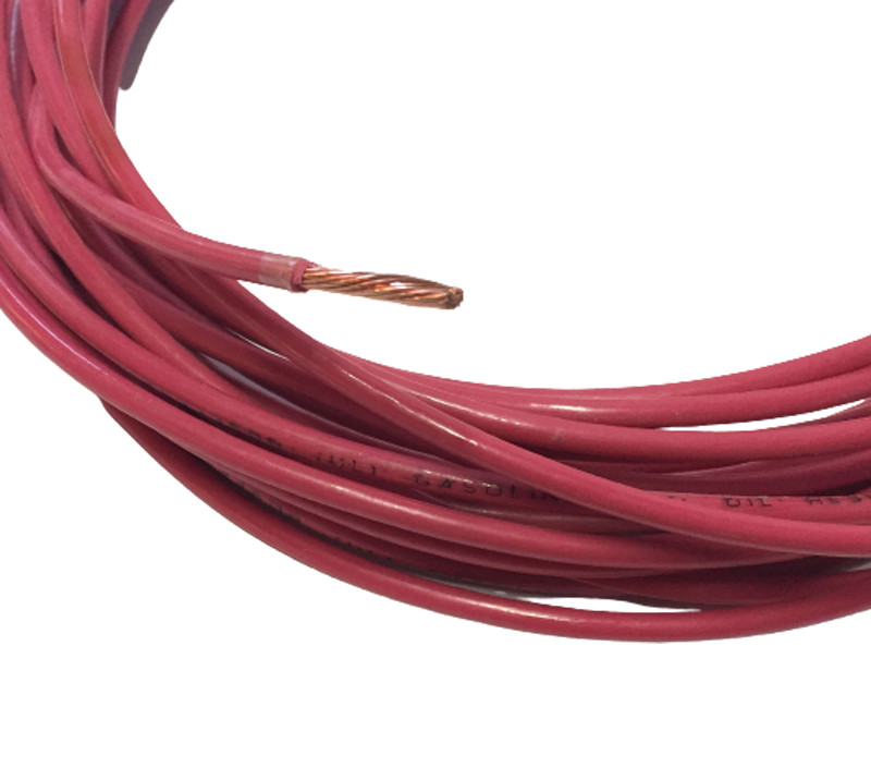 12 AWG Gauge Copper Electrical Wire 30′ Red or Black THHN THWN 600 Volt