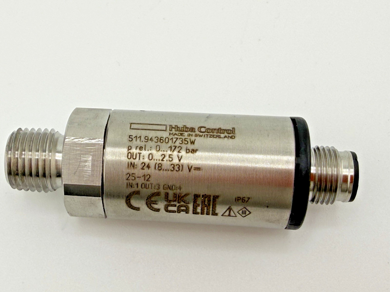 Huba Control 511.943601735W Pressure Transmitter Made In Switzerland