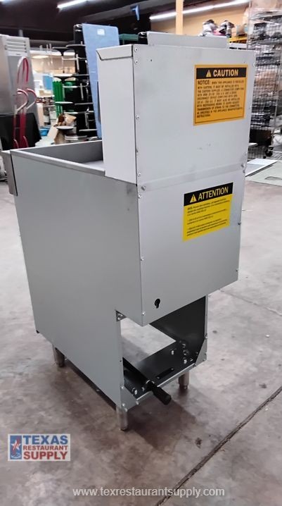 Black Diamond 40Lbs Natural Gas Deep Fryer with manufacturer warranty 1 Year