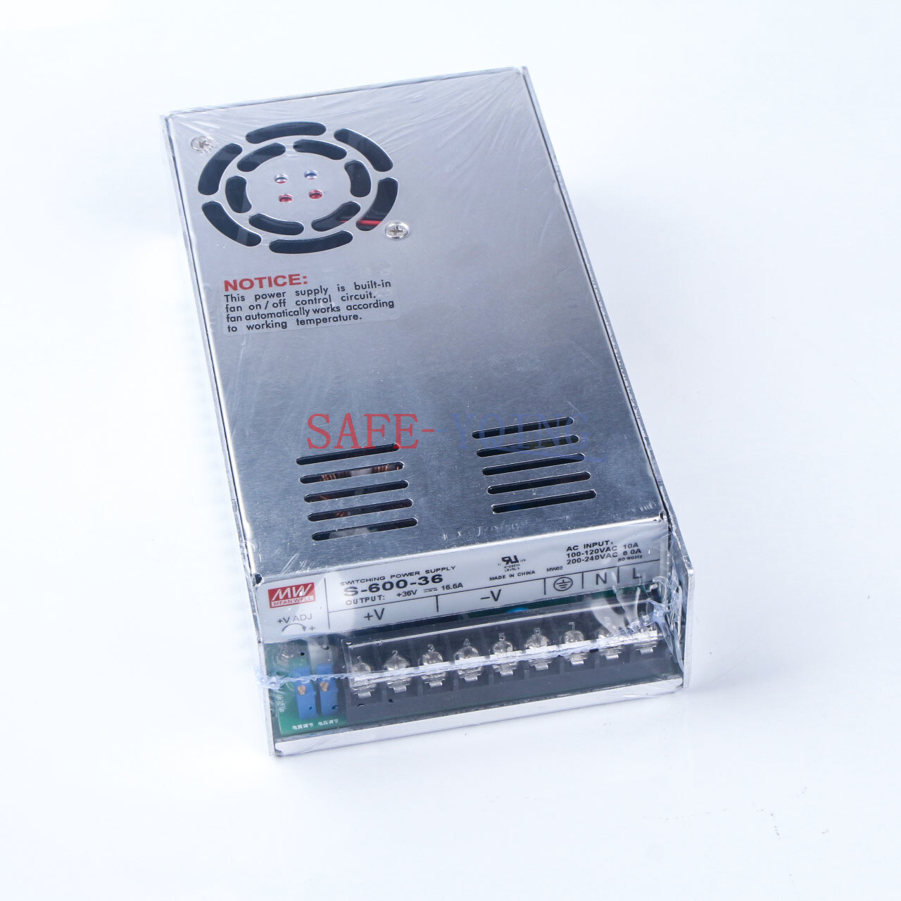 1PCS S-600-36 36V 16.6A switching power supply New