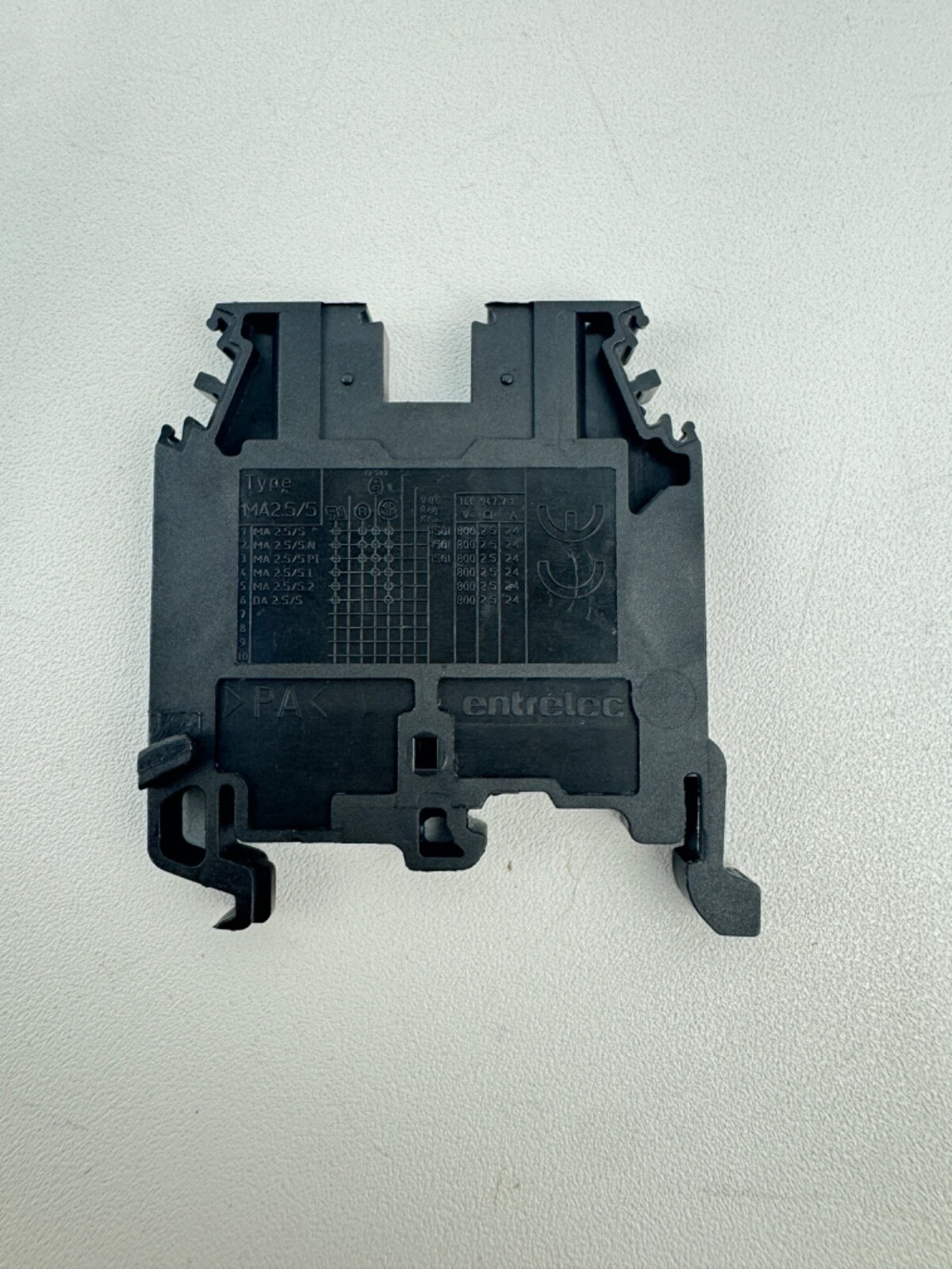 Entrelec 1SNA105077R2200 MA2.5/5 22-12AWG Terminal Blocks QTY: 50
