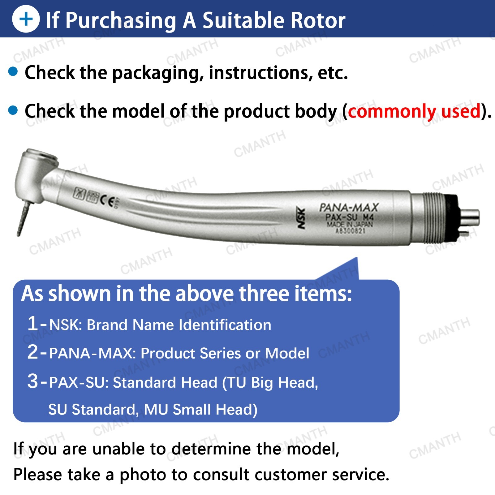 Dental Turbine Cartridge Air Rotor Torque for COXO CX207-G Fiber Optic Handpiece