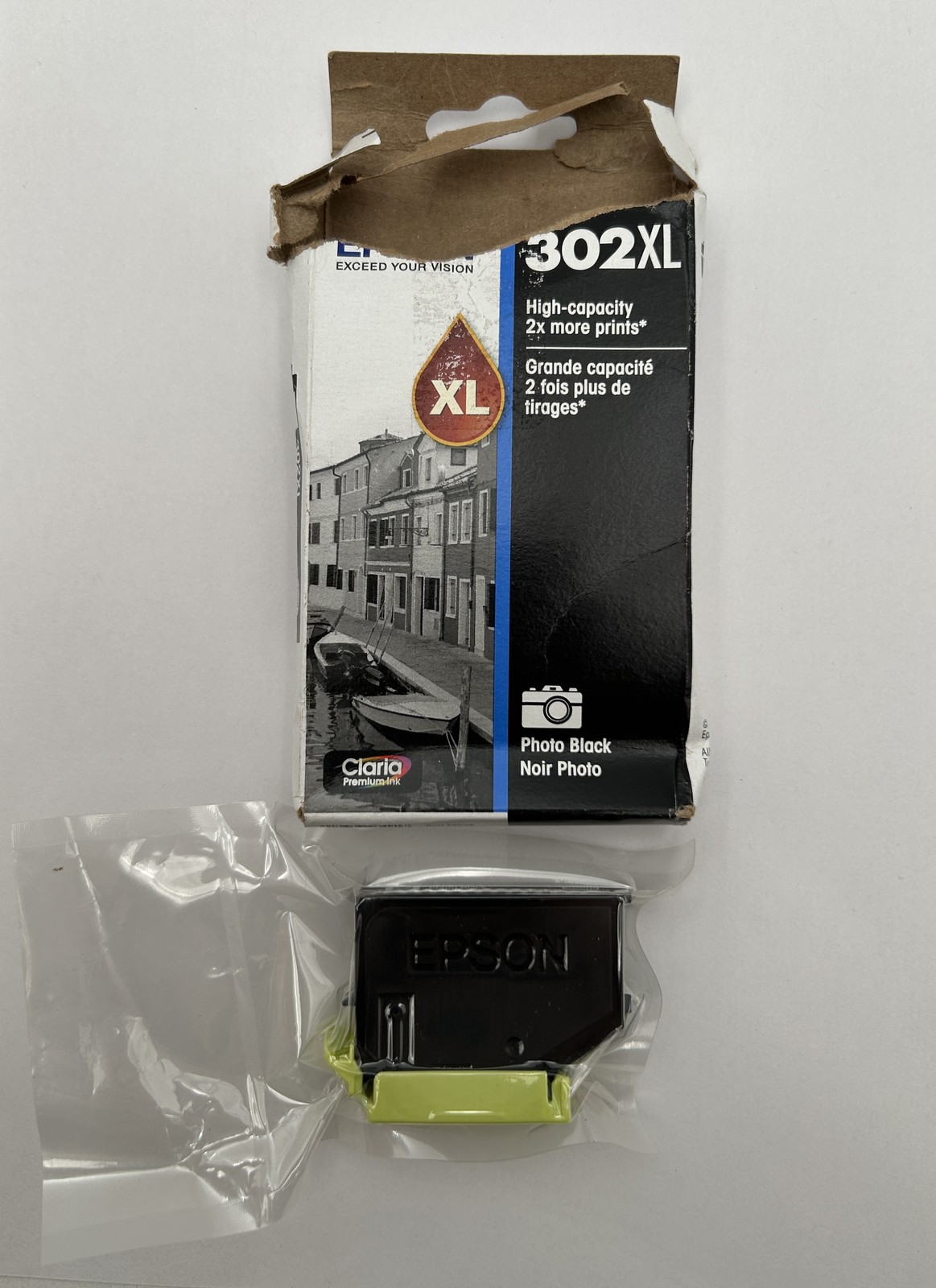 Epson T302XL120 Photo Black Ink Cartridge