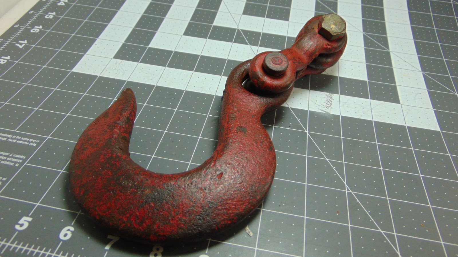 Super Heavy Duty Industrial Grade Crosby Laughlin Hook 1/2″ Chain