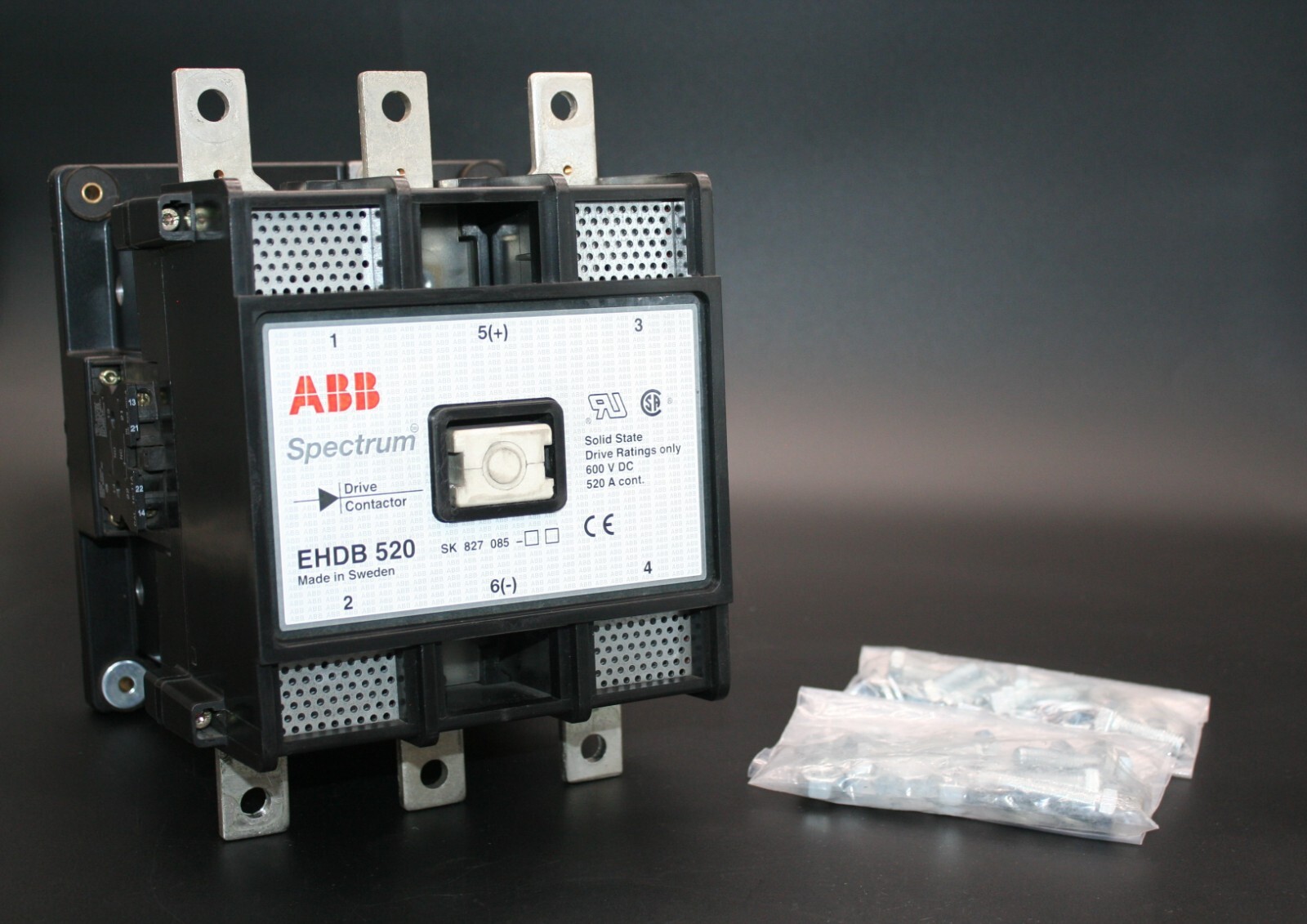 One (1) ABB SK827085-AF Contactor 110 VAC 50 HZ EHDB520-21-11 Bulgaria